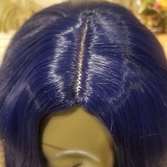 Dark Blue Beauty Full Wig main image 6